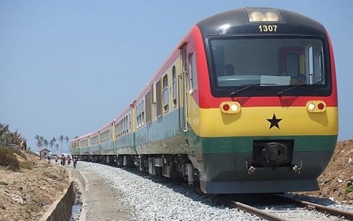 A railway in Ghana