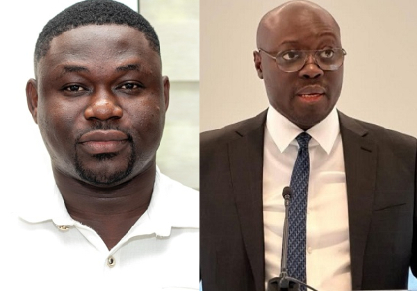 Wisdom Gomashie (L) calls for regulatory framework to safeguard Ghana's minerals