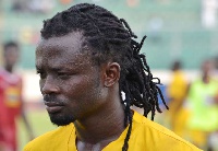 Hearts midfielder Malik Akowuah