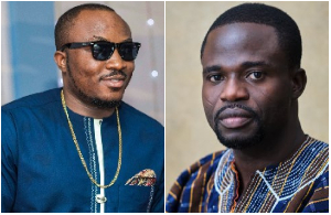 DKB (L) and Manasseh Azure Awuni (R)