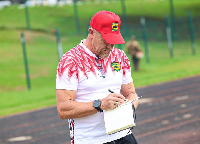 Eric Tinkler is the head coach of Asante Kotoko