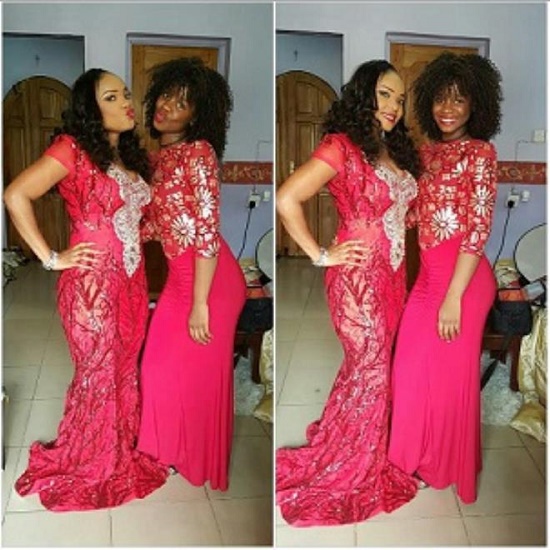 Iyabo Ojo and friend