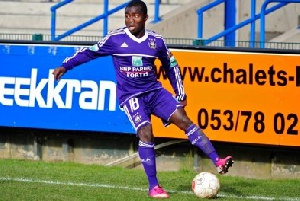 Anderlecht winger Frank Acheampong
