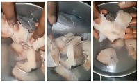 Information circulating especially on social media suggested there was plastic fish on the market