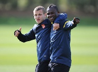 Wilshere and Frimpong played in the Arsenal academy