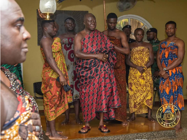 Otumfuo Osei Tutu II has officially been informed about the death of Daddy Lumba