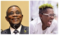 The late Atta Mills and Shatta Wale