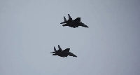 The incident involved two F-15K fighter jets, seen here in a file picture