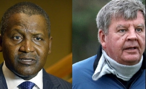 Aliko Dangote has lost the top spot as Africa's richest man to Johnann Rupert. Photo: Daily Post