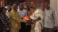 The aim of the visit was to renew the relationship between the company and the chiefs