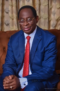 Dr. Kofi Konadu Apraku, a flagbearer aspirant of the New Patriotic Party