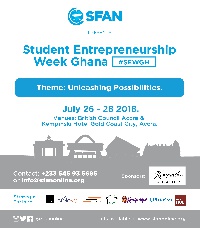 The Student Entrepreneurship Week Ghana will come off from  26th to 28th March