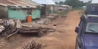The town has been deserted following the lynching of the officer