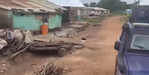 The town has been deserted following the lynching of the officer