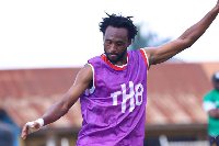 Asante Kotoko midfielder Lord Hilary Adabo