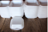 Photo of styrofoam