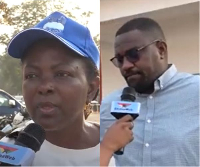 Lydia Alhassan and John Dumelo are both contesting for the Ayawaso West Wuogon seat