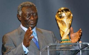 Former President Kufuor is urging the Black Stars to beat Egypt