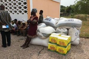 Soeme donated food relief items to 400 vulnerable people