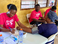 Some of the resident undergoing screening