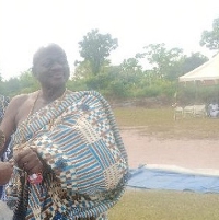 The chief of Kobeda, Nana Amankwa Gyamfi