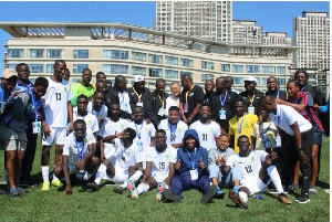 A photo of the University for Development Studies team at FISU