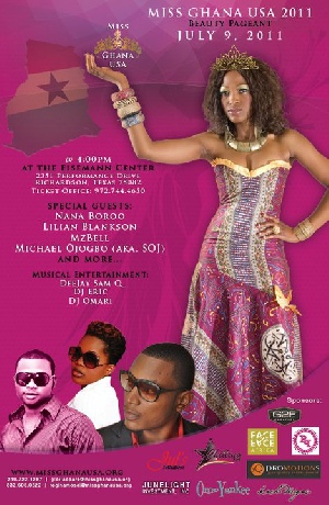 Miss Ghana 2011 Flyer