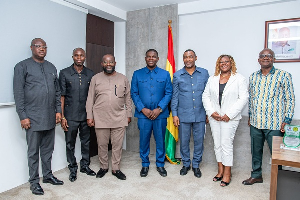 Ing. Henry Teinor, Kwame Jantuah, Esq. Dr. Lawrence Tetteh, Dr. Jemima Nunoo and other members
