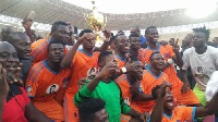 Medeama team representing Southern sector won the Alhaji Aliu Mahama Cup