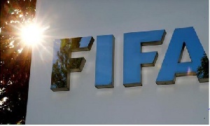 FIFA logo at one of its offices | File photo