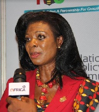 Mrs Kate Quartey-Papafio, the Chief Executive Officer of Reroy Cables