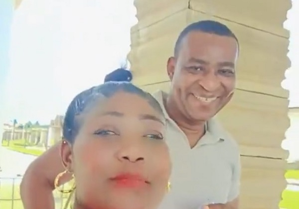 Screenshot of Chairman Wontumi and the fan from the X video