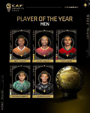 CAF Men's Best Player of the Year nominees