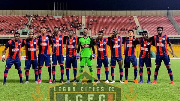 Legon Cities have three wins, two losses and a draw in their last six games