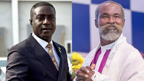 Captain Smart (L) slams Adom Kyei Duah (R) over sale of ‘Yesu Mogya’