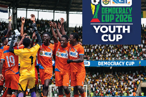 2026 Democracy Youth Cup will be staged at the Mcdan Astroturf in Labadi