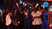 The late Ebony's family and manager took the 'Artiste of the Year' award in her stead