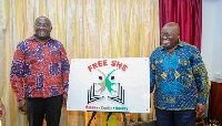 President Nana Akufo-Addo and Vice president, Dr. Bawumia