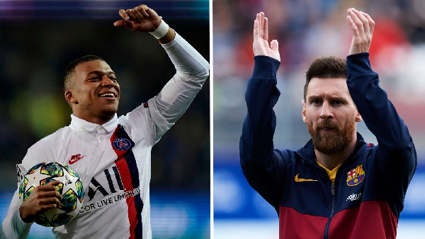Messi and Mbappe