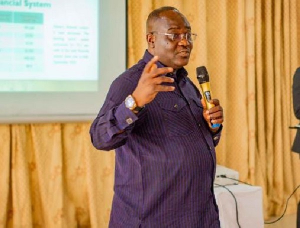 Bernard Otabil of the Director of Communication at the Bank of Ghana