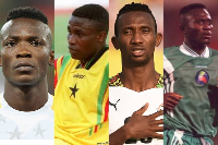 L-R John Paintsil, Aziz Ansah, Harrison Afful and Frank Amankwah