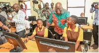President Akufo-Addo intends to improve facilities and curriculum for ICT education at all levels