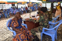 Ghana Military Academy provides medical care to people of Adaklu