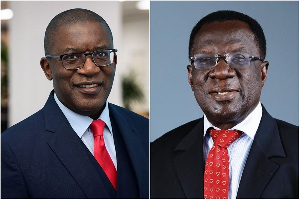 (From left) Solomon Asamoah and Prof Christopher Ameyaw-Ekumfi have been charged by the AG