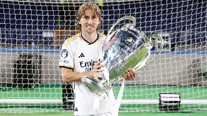 Luka Modrić is a player of Real Madrid