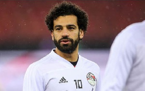 Salah with a nice goal for Egypt