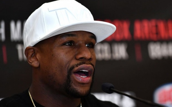 Mayweather will arrive on June 15