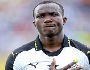 Ghana striker Raphael Dwamena says his goal against Uganda was legitimate