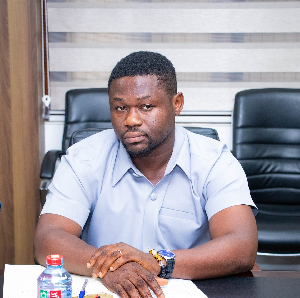 Mining consultant Wisdom Edem Gomashie