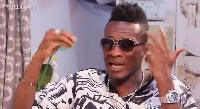 Asamoah Gyan in an interview on The Delay Show